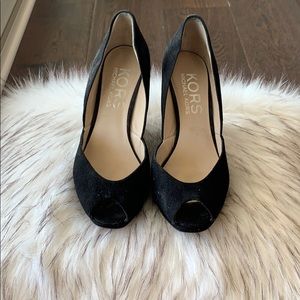 Micheal Kors Leather Sole Wedges